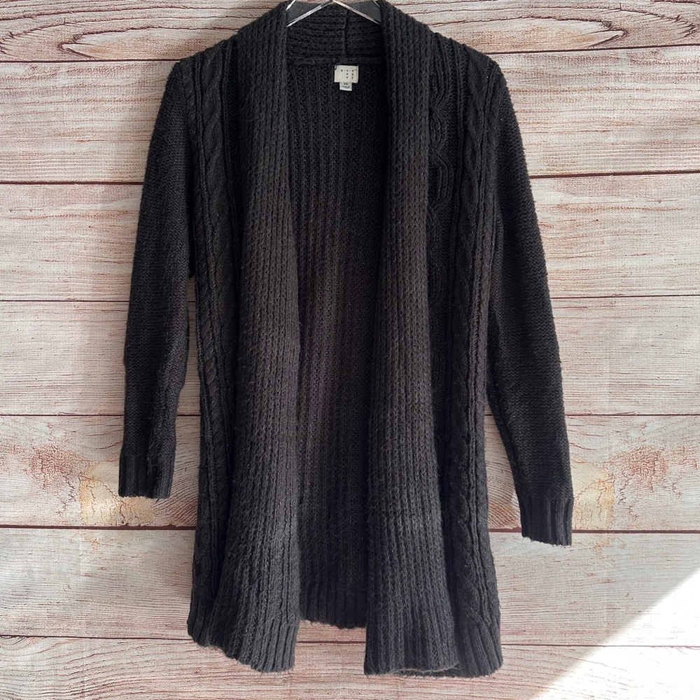 a new day Black Knit Cardigan